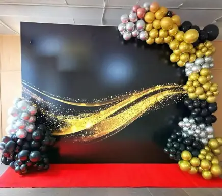 Company event balloon decoration